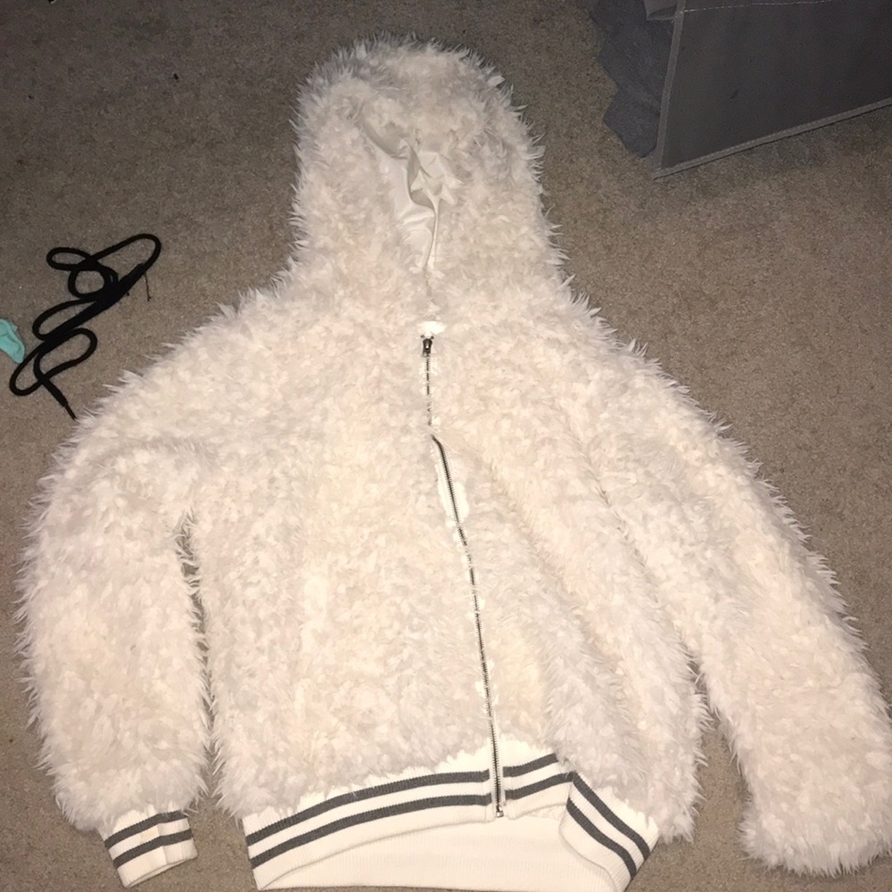 super fuzzy zip up